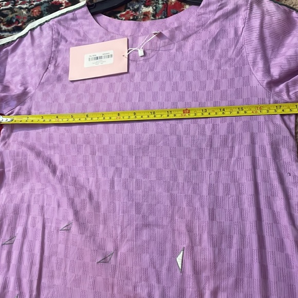 Pakistani Alkaram purple kurta - Picture 7 of 12